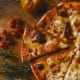 Wood-fired Karoo pizza at Café O Prince Albert with Swartberg Mountain views