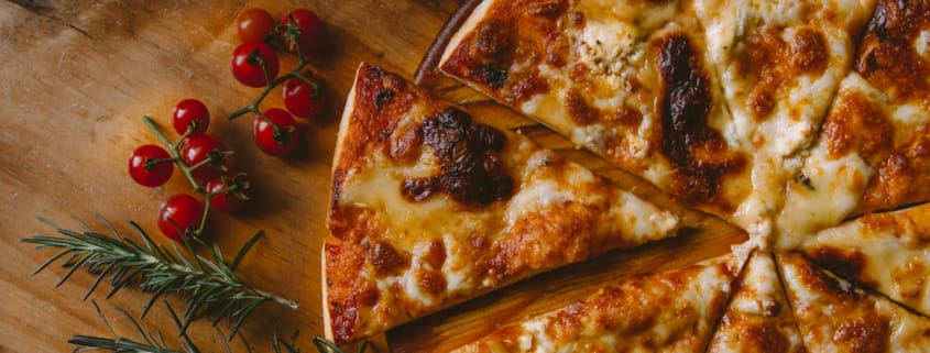 Wood-fired Karoo pizza at Café O Prince Albert with Swartberg Mountain views